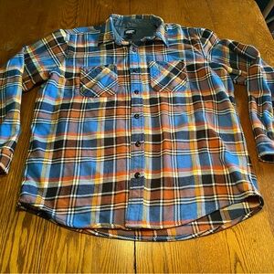 Lands End Flannel Shirt Men’s size Large Plaid